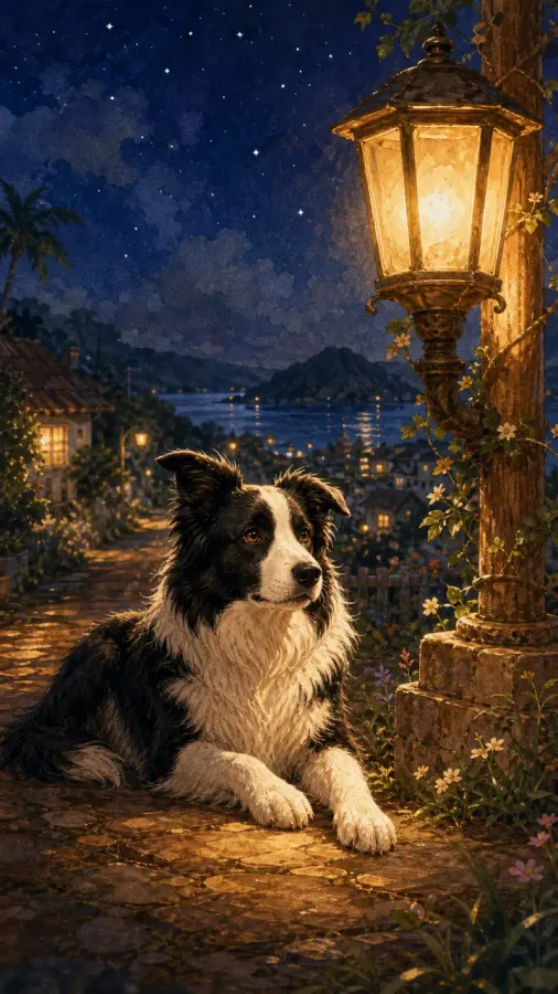 夜灯 · 守着